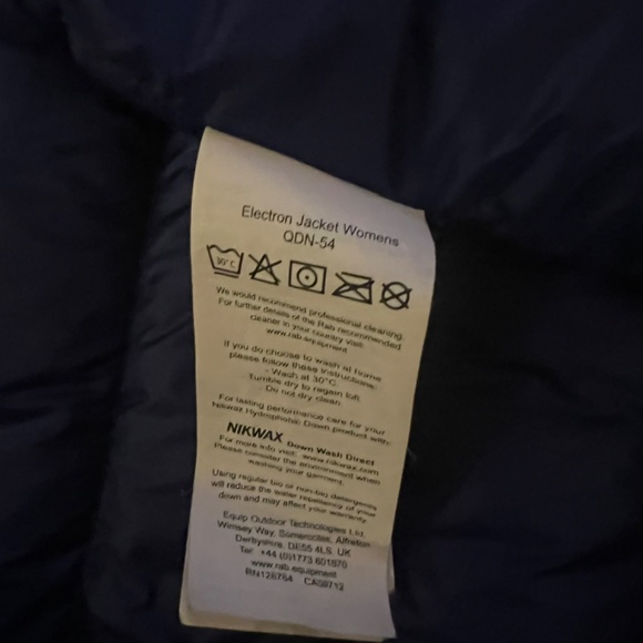 Rab Women’s Blue Electron Jacket - Picture 11 of 11